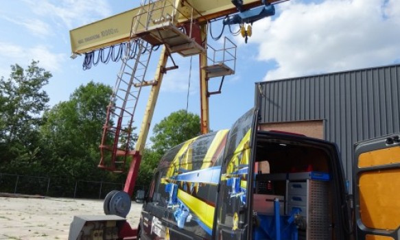 STAALDRAADTAKEL VERVANGEN VOOR REFURBISHED DEMAG